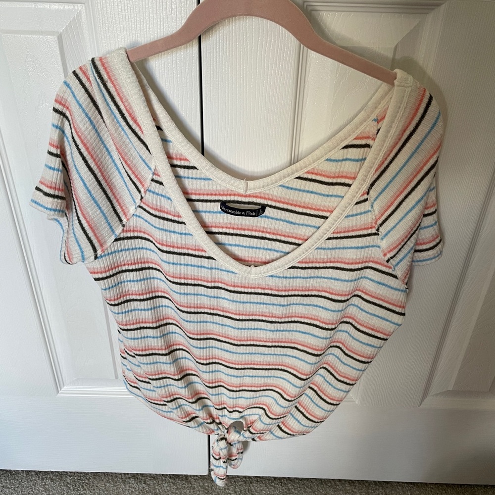 Abercrombie & Fitch Tie Closure Shirt